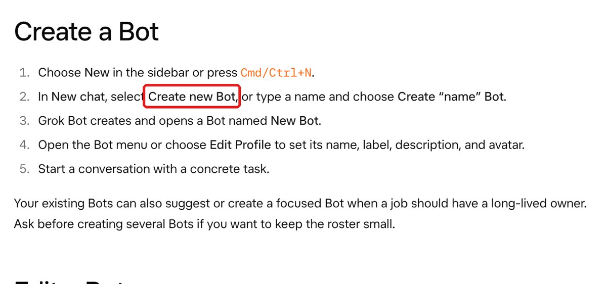 Ilustracja 6. New → Create new Bot, następnie Edit Profile: nazwa, etykieta zadania i opis.