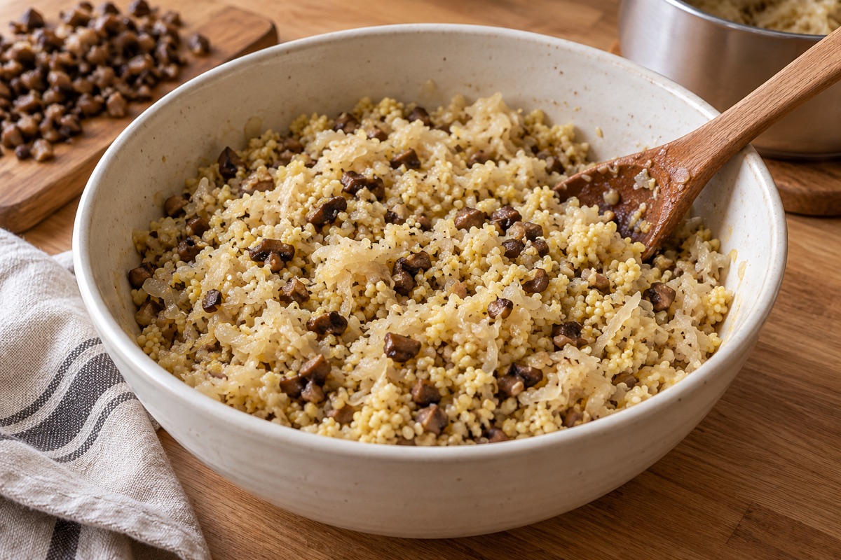Mazovian Sojki with Cabbage, Millet, and Mushrooms – recipe ...