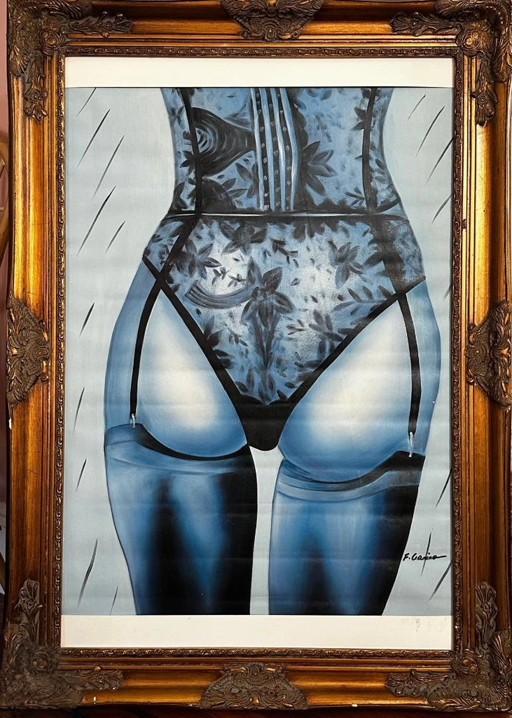 Obraz F. Gianino w pięknej ramie - 24x32