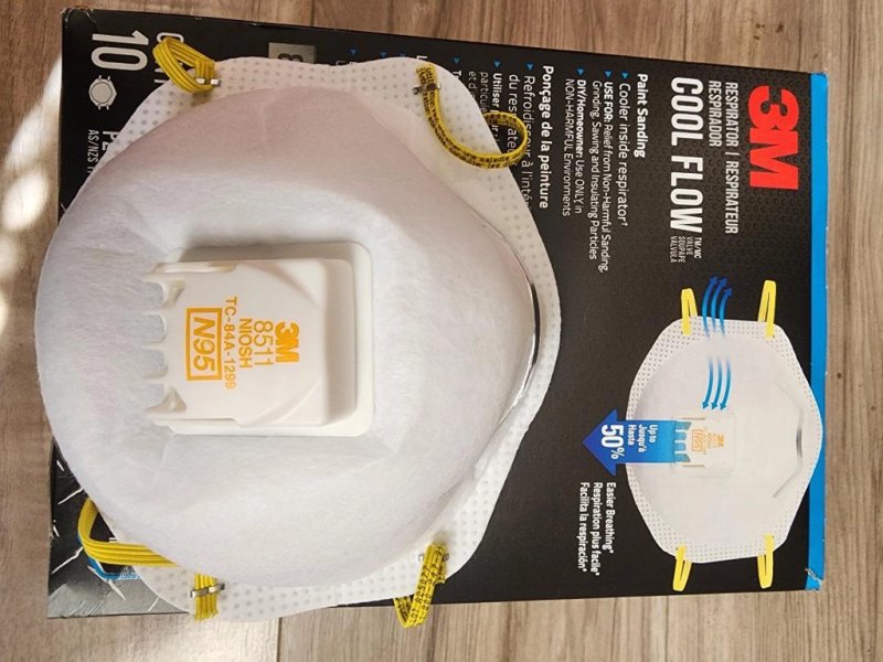 For sale protective masks with 3M 8511 filter