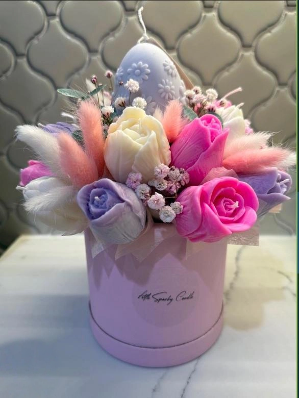 Piękne bukiety z wosku sojowego - zapachowe kwiaty na każdą okazję! - 2