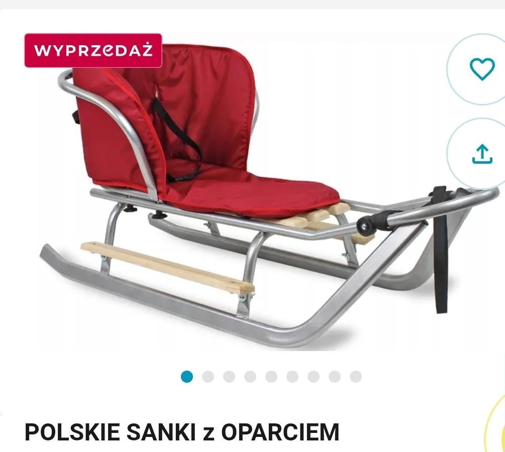 Sprzedam polskie sanki - raz używane, tylko $50!