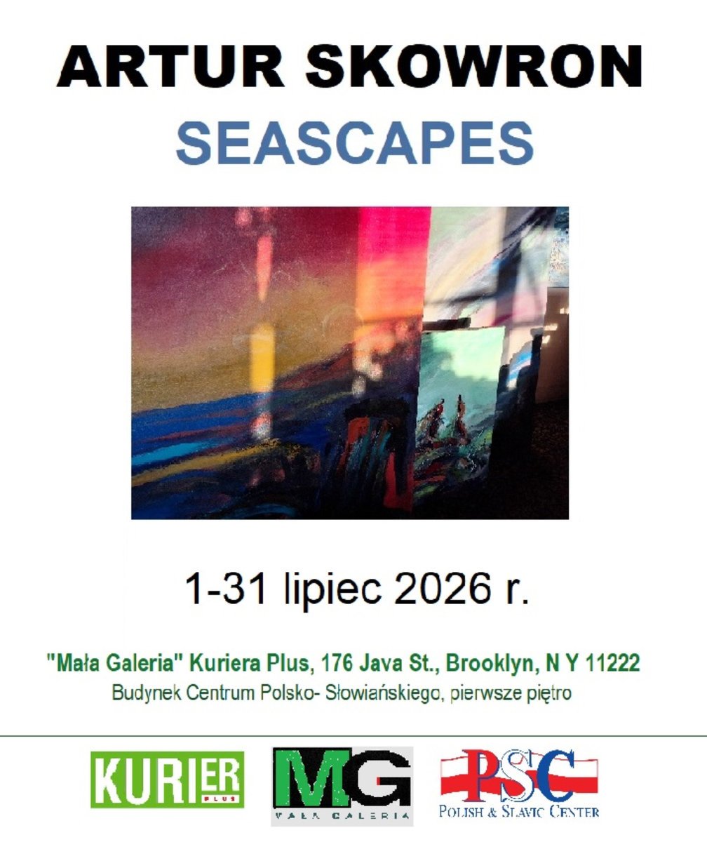 Artur Skowron – Seascapes, July 1 - 31, 2026 – 176 Java Street