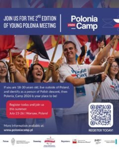 Join Polonia Camp in Warsaw this Month! Registration has been extended until July 7th!