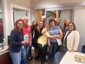 Farewell and Best Wishes to Pani Bogusia!