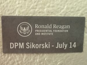 Richard Owsiany Represents the PMA at Meeting with Deputy Prime Minister Sikorski