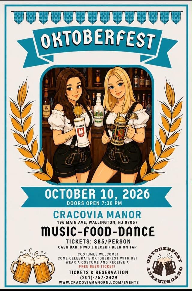 Oktoberfest w Cracovia Manor – 10 października 2026