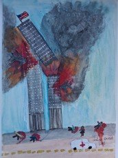 We invite you to the opening of IN THE EYES OF NEW YORK ARTISTS, September 11, 176 Java St., 10:30 am