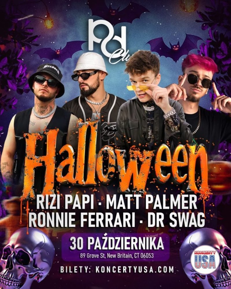 DR SWAG, RONNIE FERRARI, MATT PALMER, RIZI PAPI – concert in New Britain (CT)
