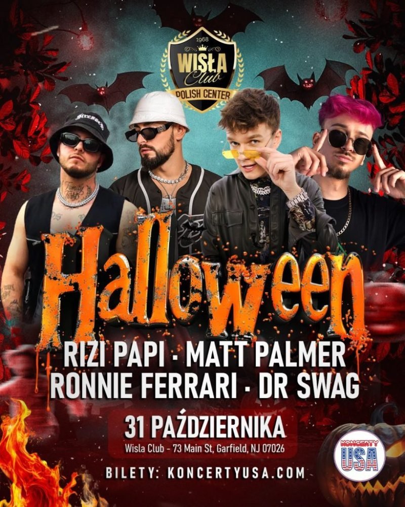DR SWAG, RONNIE FERRARI, MATT PALMER, RIZI PAPI – koncert w Garfield (NJ)
