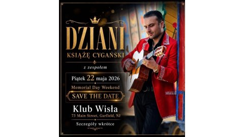 Zapraszamy na zabawe taneczna 9 maja oraz koncert Dziani 22 maja
