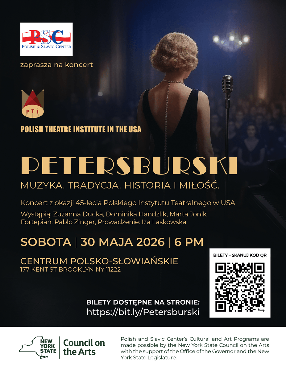 KONCERT Petersburski: Muzyka, Tradycja, Historia i Miłość. Sobota 30 Maja, 6 pm, 177 Kent St