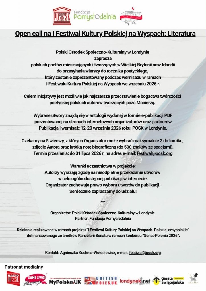 I FESTIWAL KULTURY POLSKIEJ NA WYSPACH.