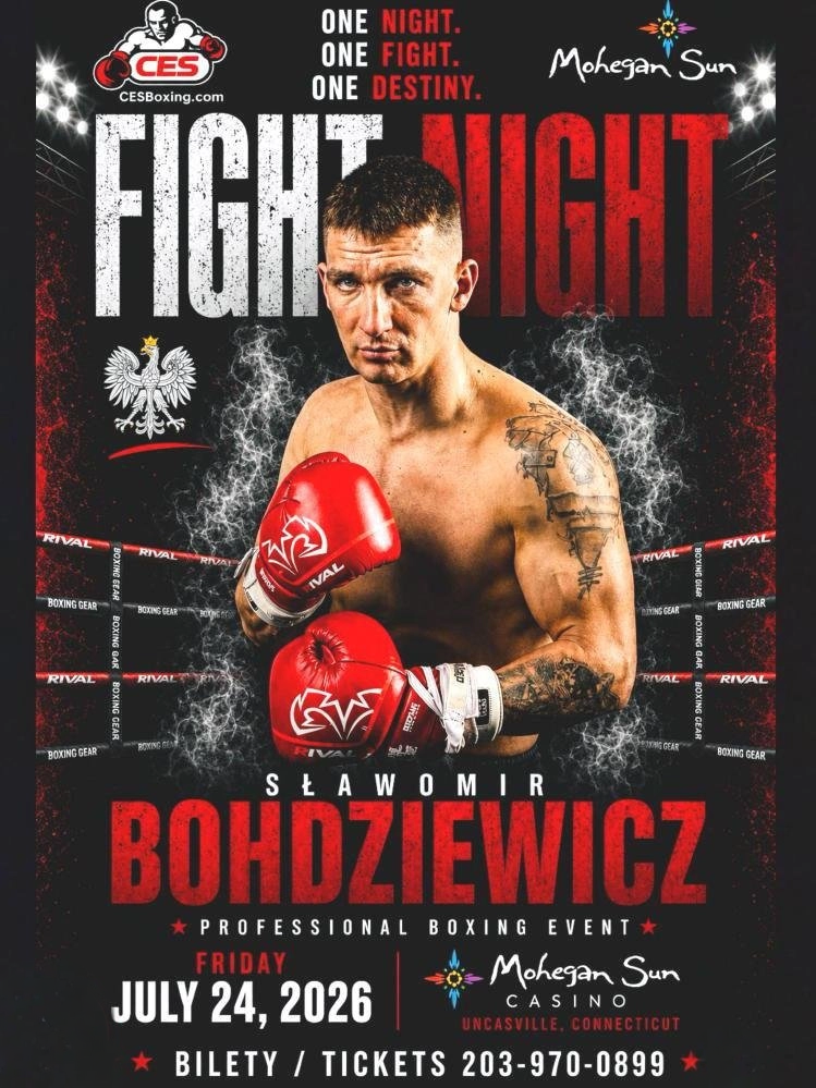 One night, one fight, one destiny - Walka Bokserska Sławomira Bohdziewicza